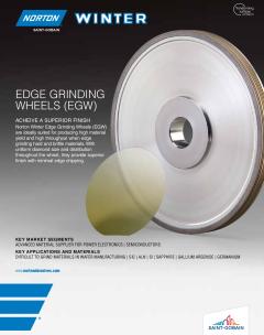 Norton Winter Edge Grinding Wheels (EGW)