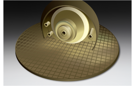 Silicon wafer dicing